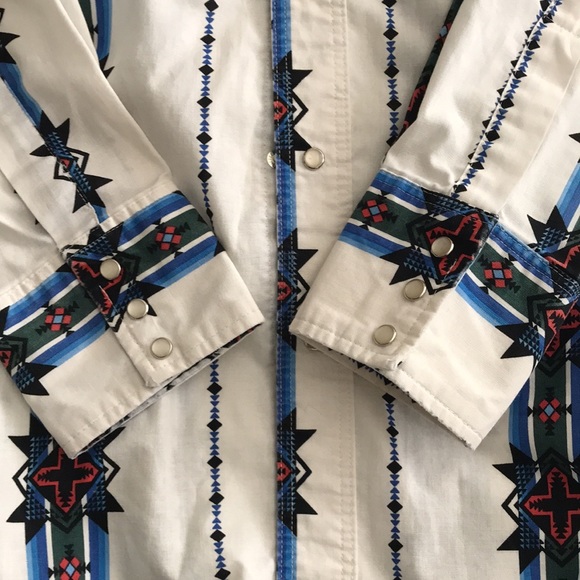 Men’s western Wranglers snap-up shirt size 2X - Picture 2 of 7